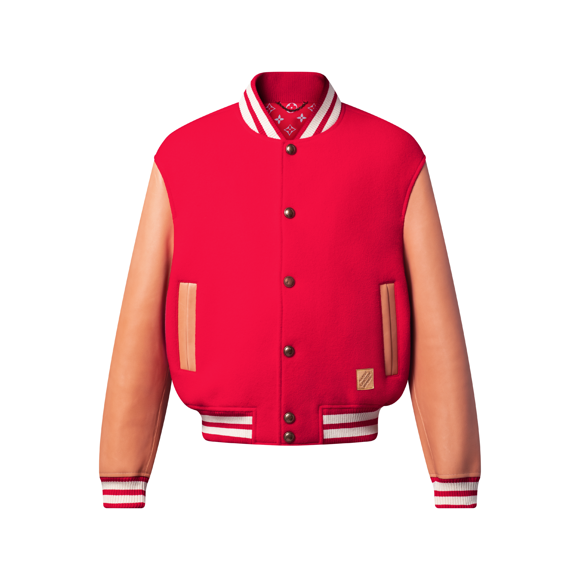 Vvn Leather Varsity Jacket - Ready-to-Wear 1AIMWY | LOUIS VUITTON